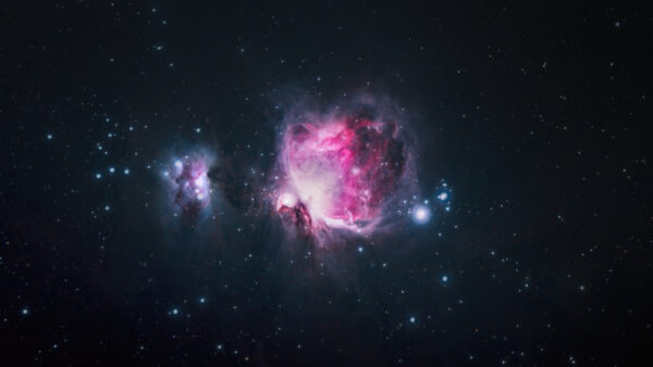 Wallpaper Sky, Stars, Pink, Nebula, Mobile, Space, Orion, Galaxy, Desktop