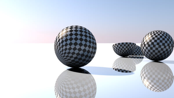 Wallpaper Digital, Black, Abstract, Ball, Art, White