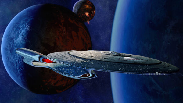 Wallpaper Planets, Background, With, Star, Trek