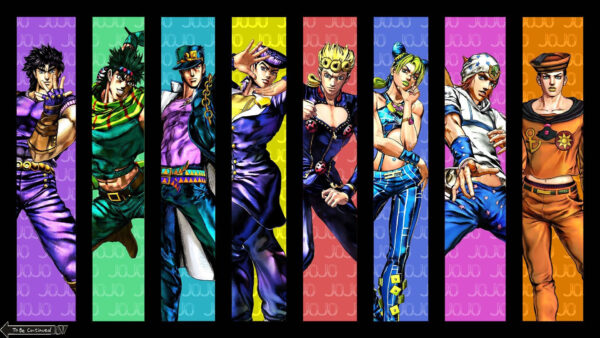 Wallpaper Anime, JOJO, Characters, Desktop