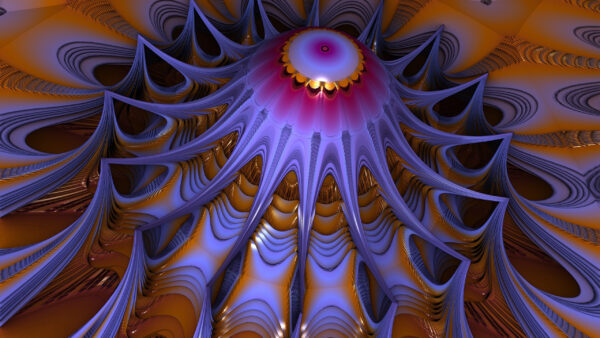 Wallpaper Glare, Shapes, Abstraction, Lines, Art, Brown, Blue, Light, Abstract