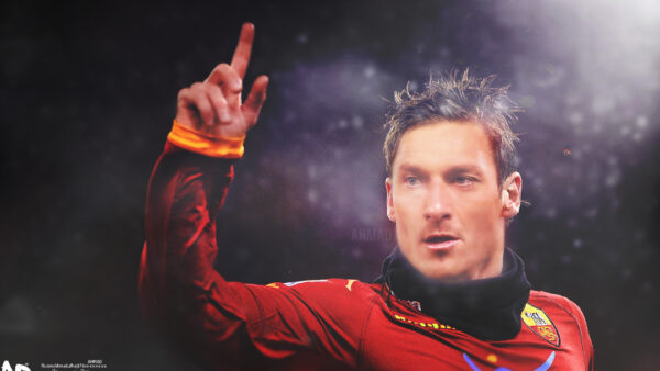 Wallpaper Francesco, Sports, A.S., Totti, Roma, Wearing, Dress, Red