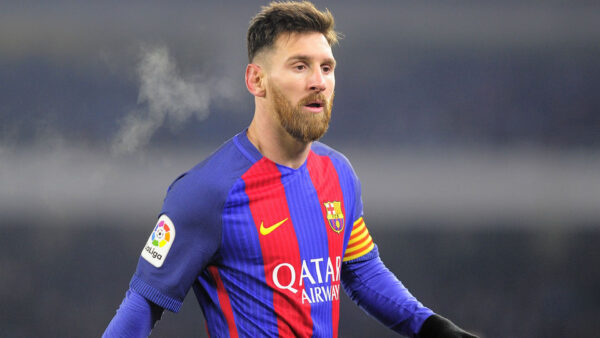Wallpaper Messi, Dress, Lionel, Background, Sports, Blur, Red, Wearing, Blue