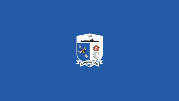 Wallpaper Soccer, Blue, Logo, A.F.C, Barrow, Background, Emblem