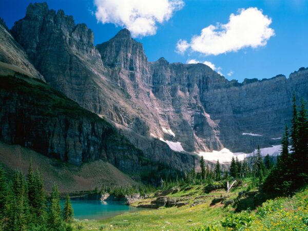 Wallpaper Lake, Iceberg, Near, Montana