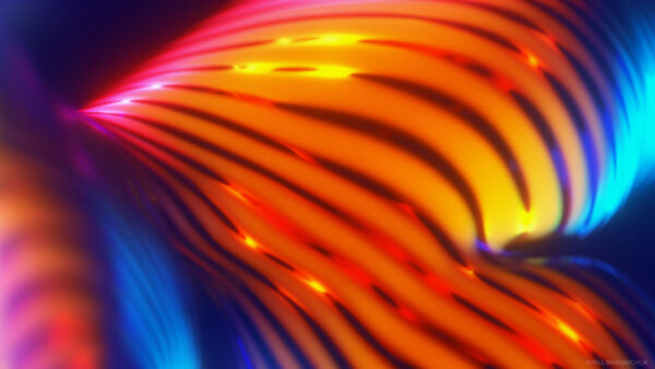 Wallpaper Neon, Abstract