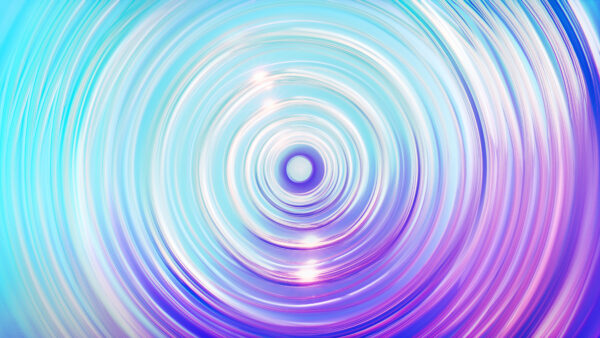 Wallpaper Colorful, Waves