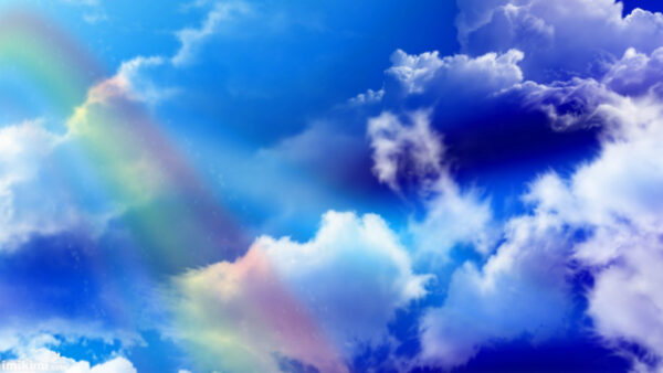 Wallpaper Desktop, The, Rainbow, Sky, Cloudy