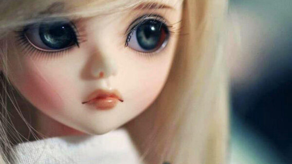 Wallpaper Black, Eyes, Doll, Cute, Desktop, Barbie
