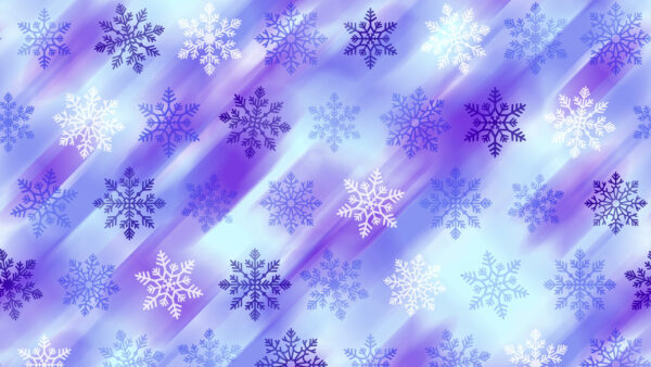 Wallpaper Snowflake, Abstract