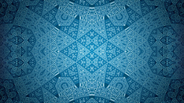 Wallpaper Abstract, Desktop, Blue, White, Lines, Abstraction, Mobile, Shapes, Pattern