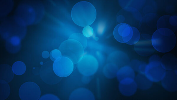 Wallpaper Desktop, Bubble, Dark, Blue, Rays