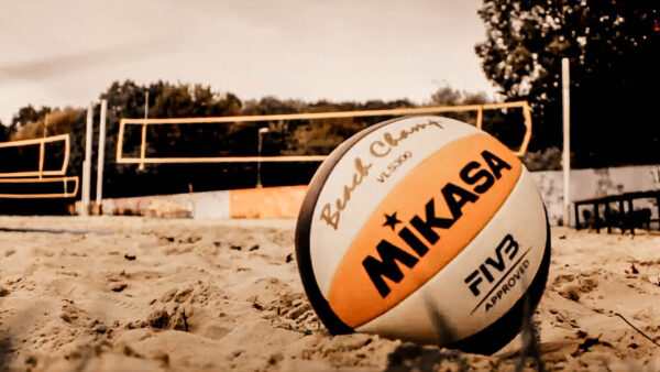 Wallpaper Image, Volleyball, White, And, Black