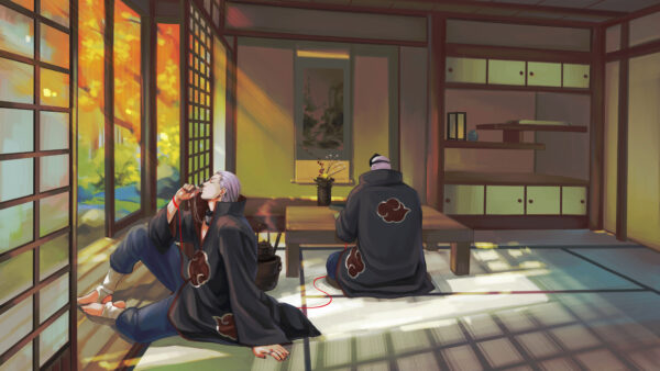 Wallpaper Kakuzu, Hidan, Naruto