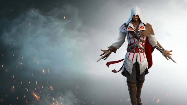 Wallpaper Assassin’s, Creed, Fortnite, Skin, Ezio, Auditore