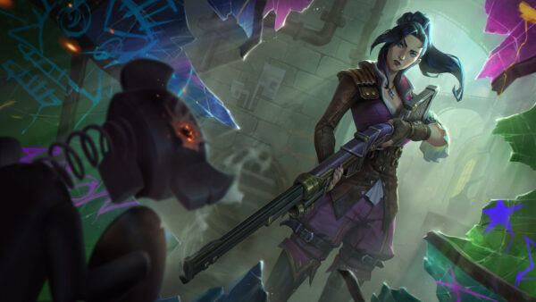 Wallpaper Legends, Caitlyn, League