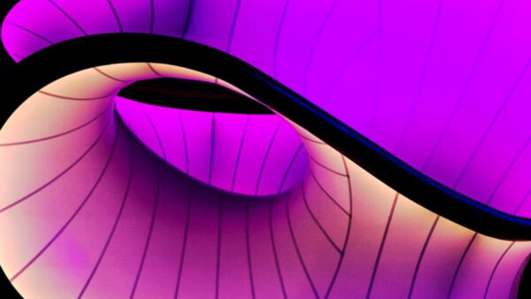 Wallpaper Purple, Lines, Aesthetic, Fractal