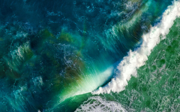 Wallpaper IOS, Ocean, Stock, Waves