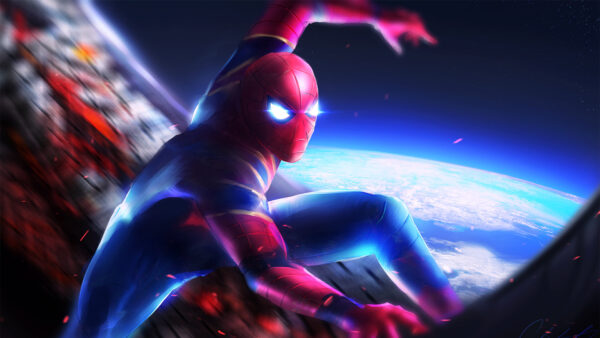 Wallpaper Avengers, War, Infinity, Spider-man