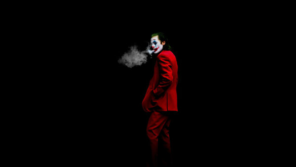 Wallpaper Wearing, Black, Dress, Smoking, Red, Joker, Background