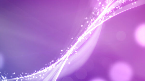 Wallpaper Waves, Sparkles, Purple, White, Desktop