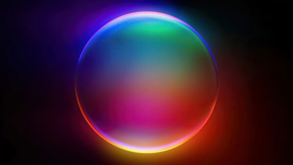 Wallpaper Circle, Desktop, Abstraction, Dark, Gradient, Abstract, Colorful, Windows, Mobile