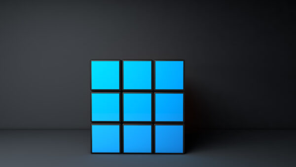 Wallpaper Cube, Abstract, Rubik’s