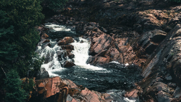 Wallpaper Desktop, Water, Nature, Rocks, Body, River, Mobile, Stream, Trees