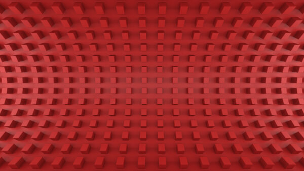 Wallpaper Desktop, Cubes, Art, Abstraction, Red, Pattern, Abstract, Mobile