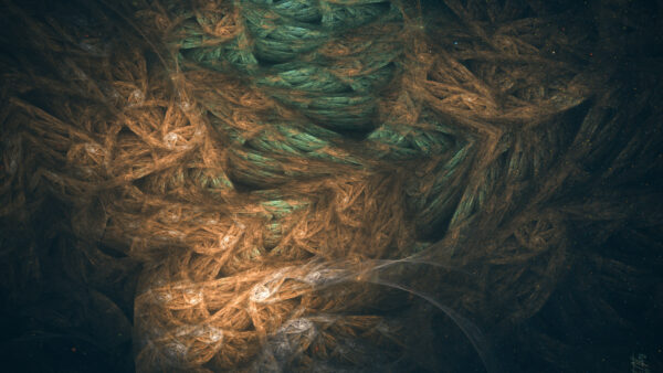 Wallpaper Abstraction, Light, Fractal, Art, Desktop, Abstract, Mobile, Blue, Brown