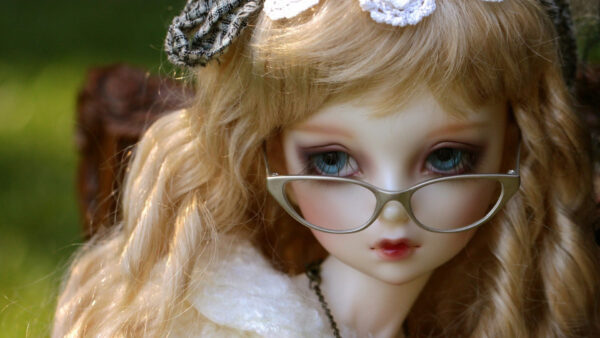 Wallpaper Eyes, Glass, And, Desktop, Blue, Doll, With