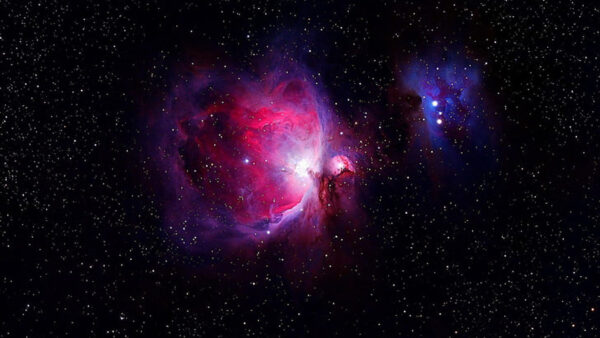 Wallpaper Space, Nebula, Stars, Purple, Orion, Sky, Pink, Galaxy