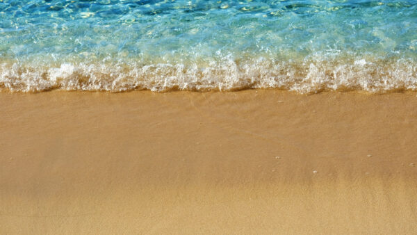 Wallpaper Ocean, Beach, Sand, Waves, Water