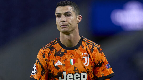 Wallpaper Ronaldo, Dress, Sports, Wearing, Black, Orange, Cristiano, CR7