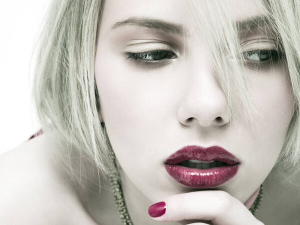 Wallpaper Lips, Johansson, Scarlett, Beautiful