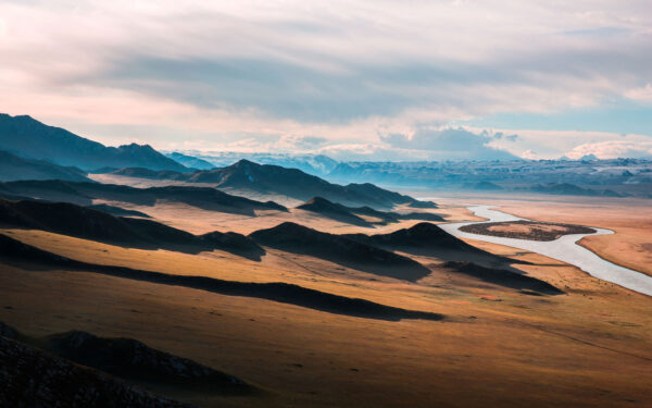 Wallpaper Mountains, Prairie