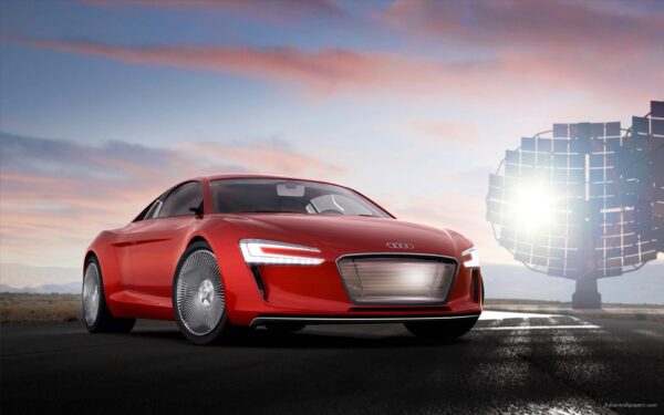 Wallpaper Audi, Tron