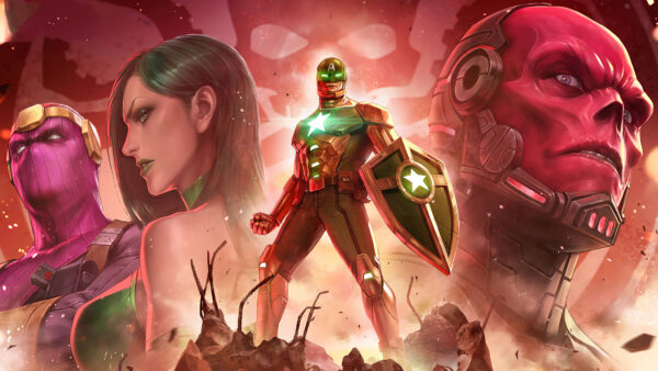 Wallpaper Marvel, Fight, Future