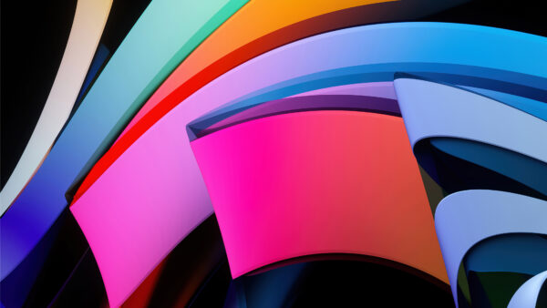 Wallpaper Colorful, Pattern, Lines, Desktop, Mobile, Shapes, Abstract, Glass