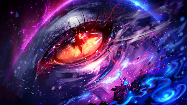 Wallpaper Dragon, View, Eye, Fantasy, Closeup