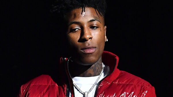Wallpaper NBA, And, Black, Overcoat, Standing, T-Shirt, Youngboy, White, Wearing, Background, Red