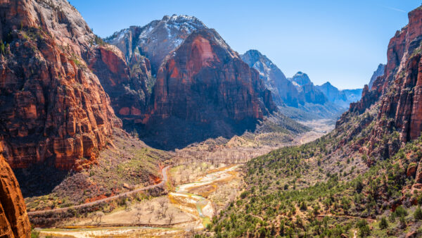 Wallpaper Mobile, National, Park, Washington, Zion, Utah, Travel, Southwestern, Desktop, Valley