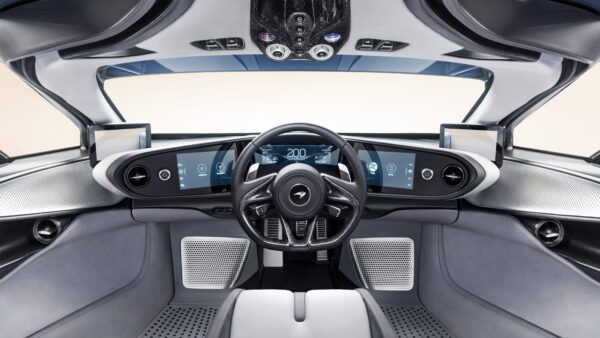 Wallpaper Speedtail, Mclaren, Interior, Cars