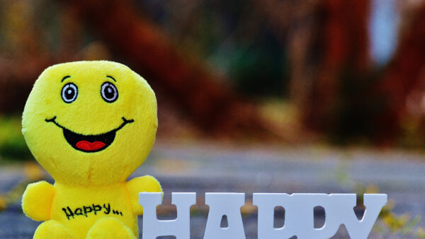 Wallpaper Yellow, Emoji, Happy