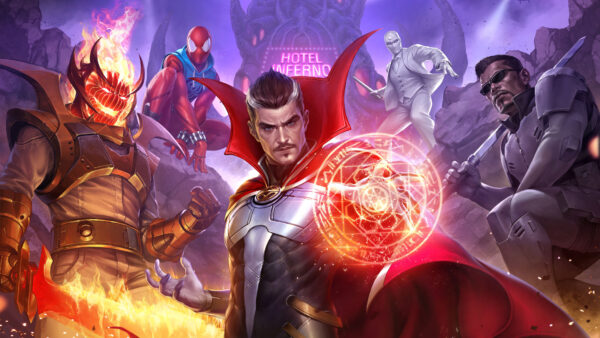 Wallpaper Marvel, Fight, Doctor, Future, Strange, Spider-man, Comics, Blade