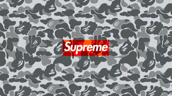 Wallpaper Louis, Vuitton, Supreme, Logo