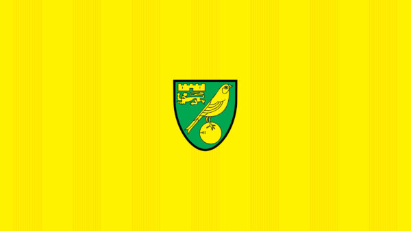 Wallpaper Soccer, Emblem, F.C, Yellow, Logo, Lines, City, Norwich, Background