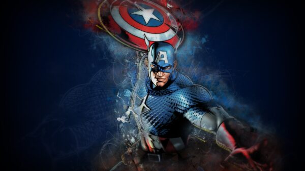 Wallpaper America, Artwork, Captain