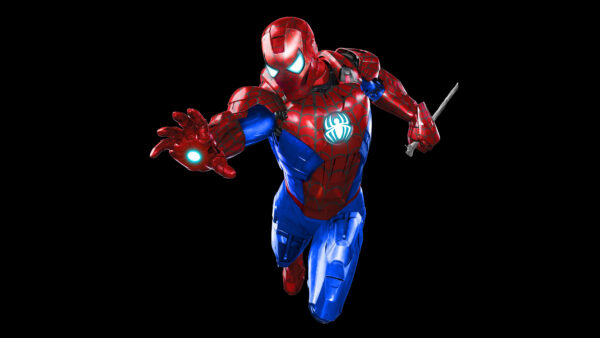 Wallpaper Artwork, Iron, Spider