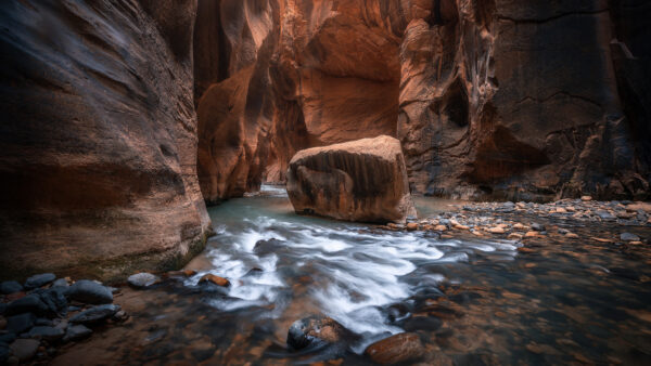 Wallpaper Canyon, Rock, Water, Mobile, Desktop, And, River, Nature